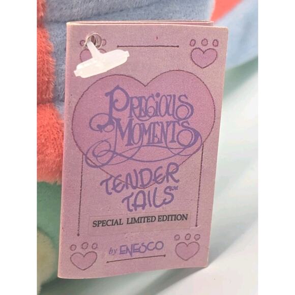 1999 Precious Moments Tender Tails by Enesco Parrot w Tag U304 - Picture 2 of 4